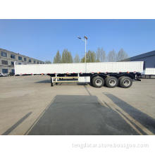 3 axles sidewall semi trailer